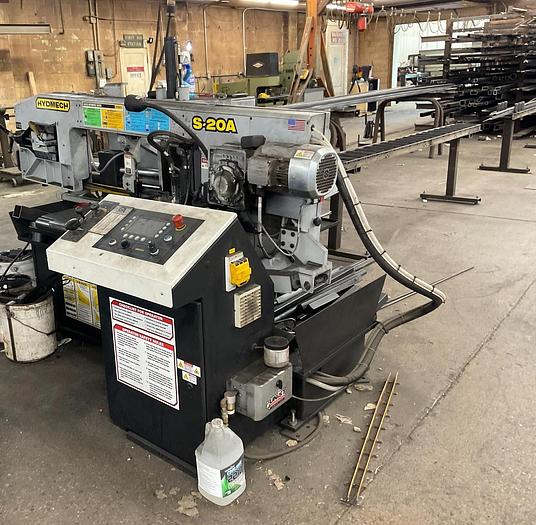 Used 2019 Hyd-Mech S-20A 13" x 18" Horizontal Automatic Bandsaw S-20A