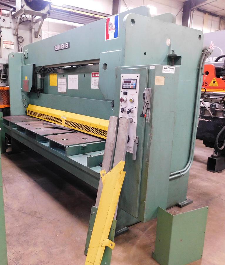 Used Betenbender 10' x 3/8 Hydraulic Shear 10-3/8