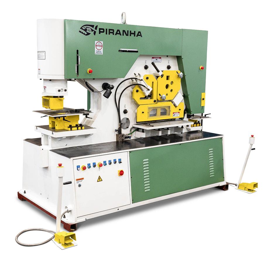 Piranha BII-225 225 Ton Dual Operator Hydraulic Ironworker BII-225