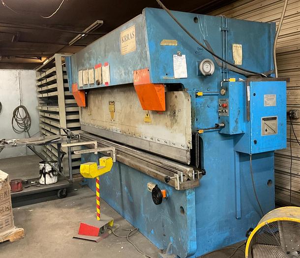 Used 2008 Krras 12' x 175 Ton Hydraulic Press Brake Bend 160.37