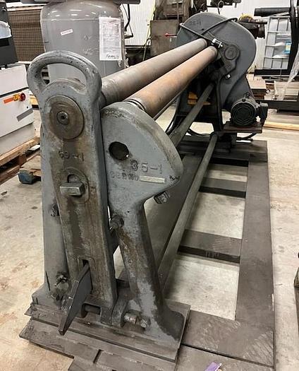 Used Lown 6' x 14ga Initial Pinch Plate Roll B