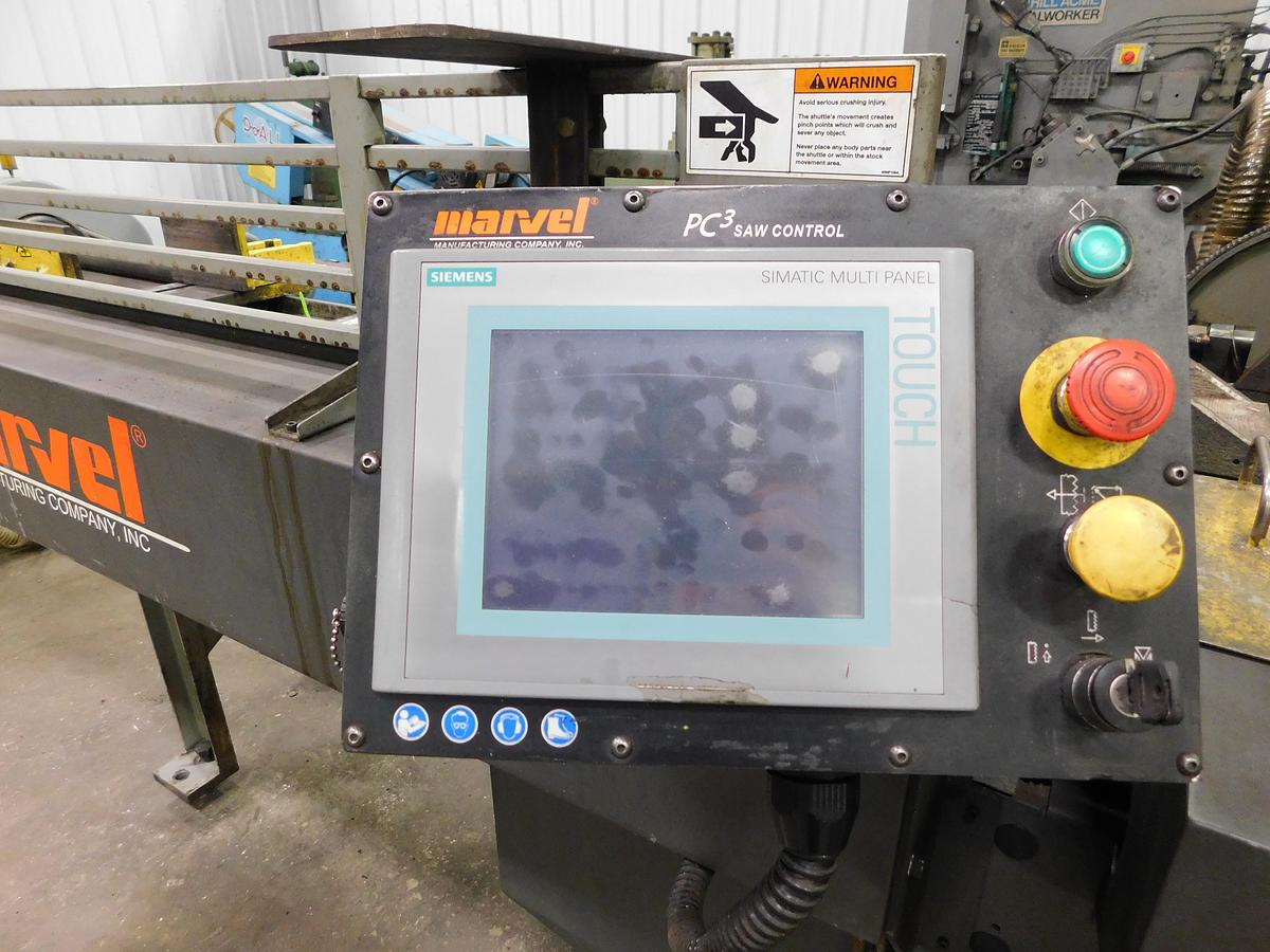 Used Marvel CNC Vertical Automatic Bandsaw E380 PC3