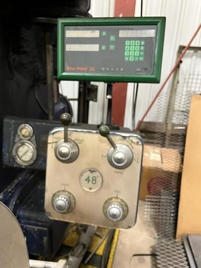 Used Webster and Bennett 48" Vertical Turret Lathe