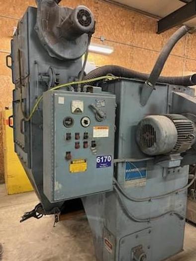 Used 1985 Pangborn 48" Table Type Shot Blaster 4LK-2