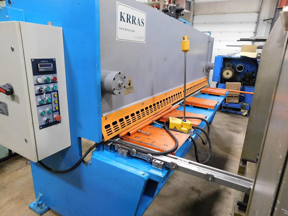 Used 2013 Krras 10' x 1/4" Hydraulic Shear RAS306