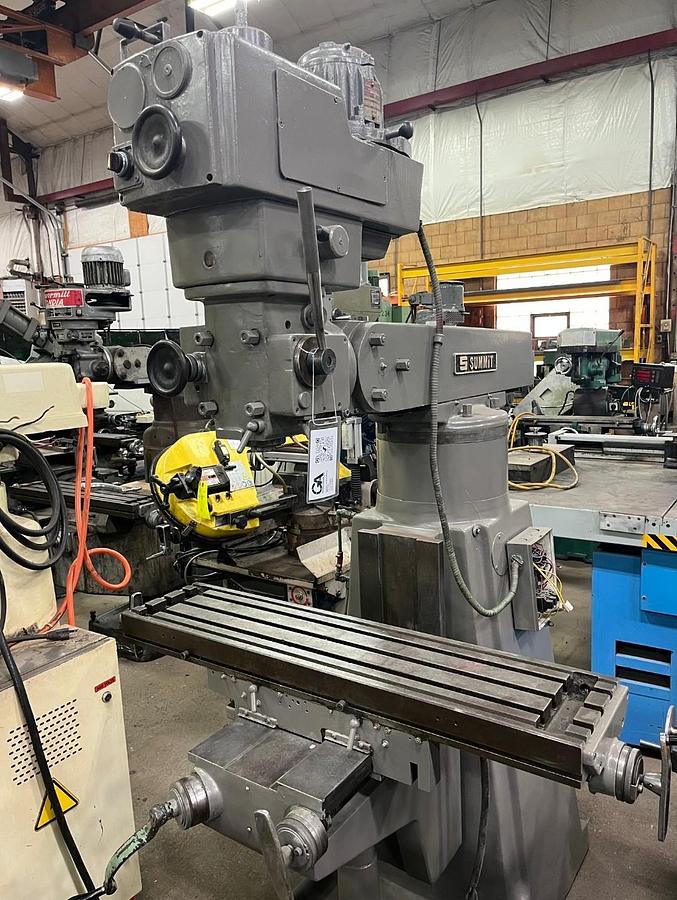 Used Summit Vertical Milling Machine