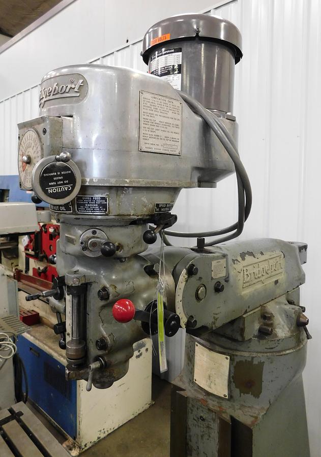 Used Bridgeport Vertical Milling Machine Series I