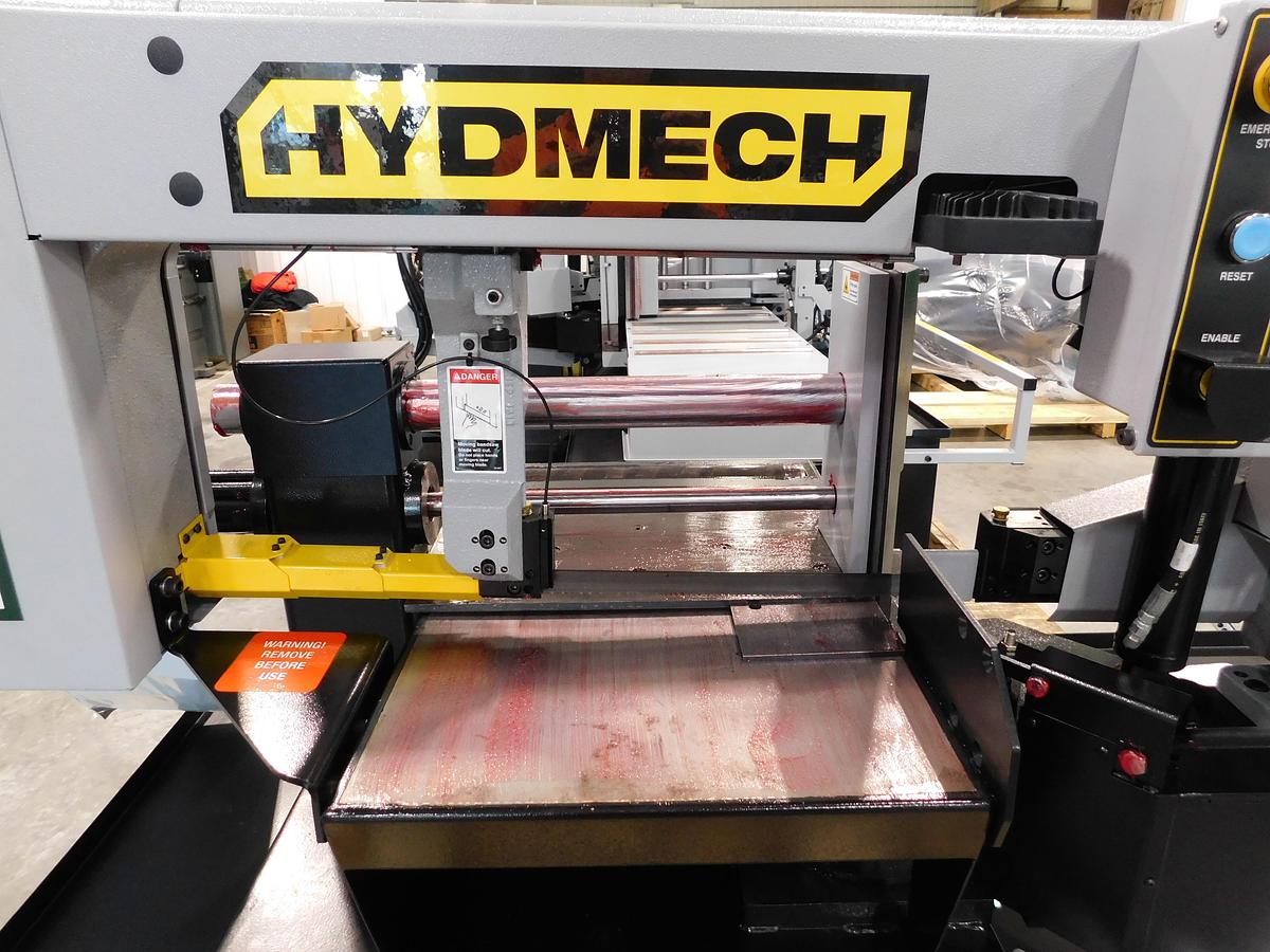 Hyd-Mech S-20PNG Semi-Automatic Horizontal Pivot Mitering Bandsaw