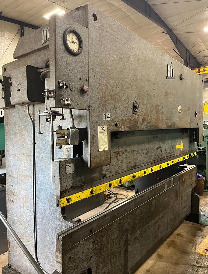 Used HTC 10' x 55 Ton Hydraulic Press Brake
