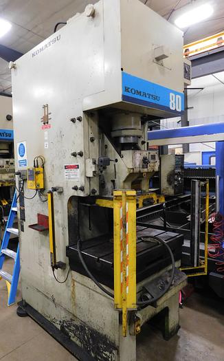 Used 1990 Komatsu 88 Ton OBS Press OBS80-3