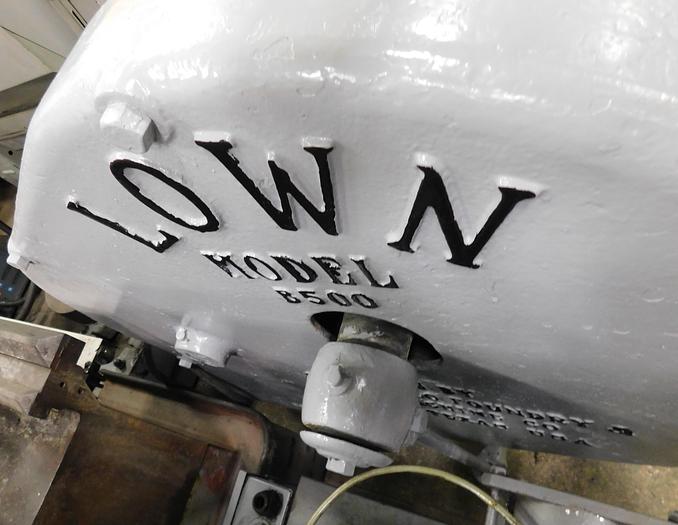 Used Lown 4' x 10ga Initial Pinch Roll B500