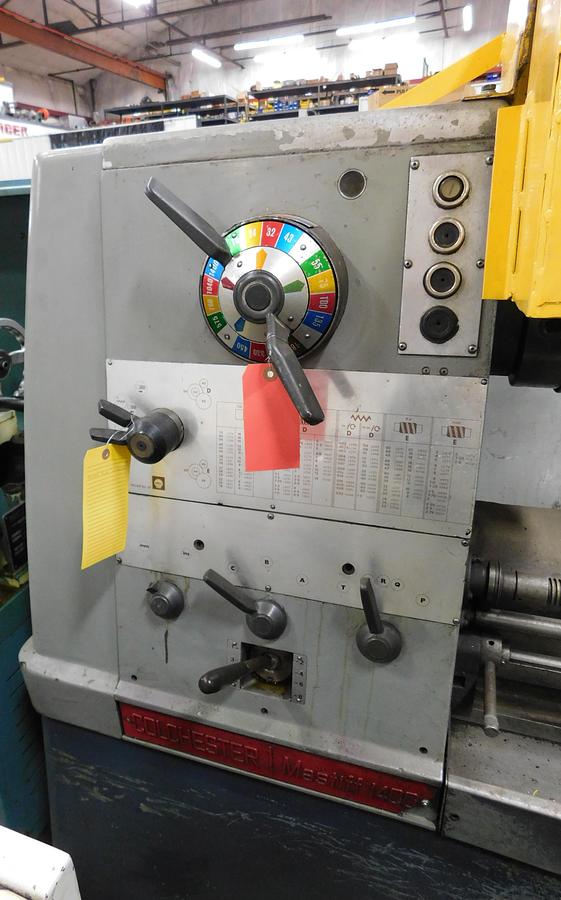 Used Colchester 21/32" 60" Toolroom Lathe Mastiff 1400