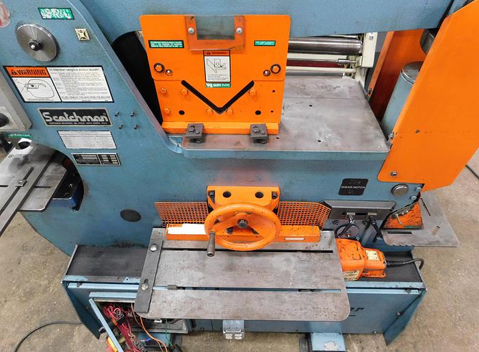 Used Scotchman 100 Ton Hydraulic Ironworker DO/100/24M