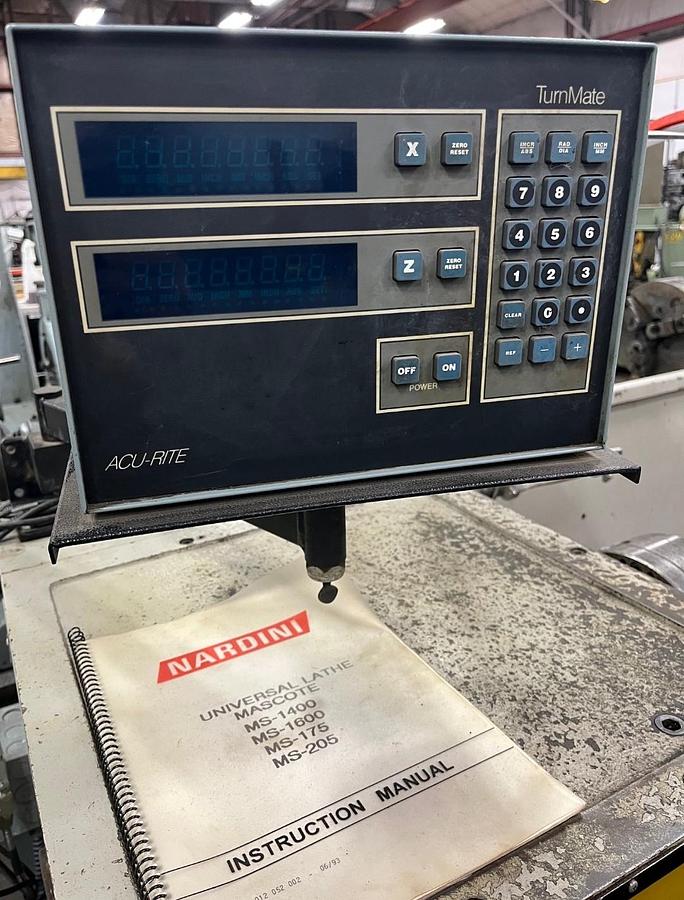 Used Nardini 1440 Toolroom Lathe Mascote MS1440