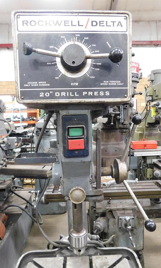 Used Delta Rockwell 20" Drill Press 70-6x0