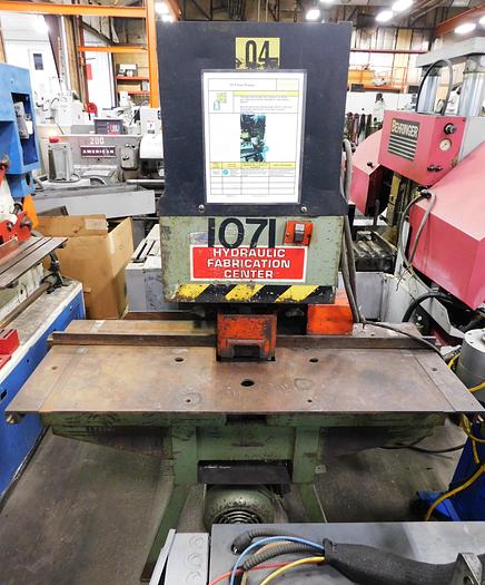 Used Metal Muncher 100 Ton Single End Punch GB-100