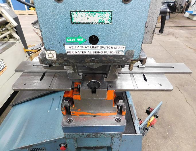 Used Scotchman 100 Ton Hydraulic Ironworker DO/100/24M