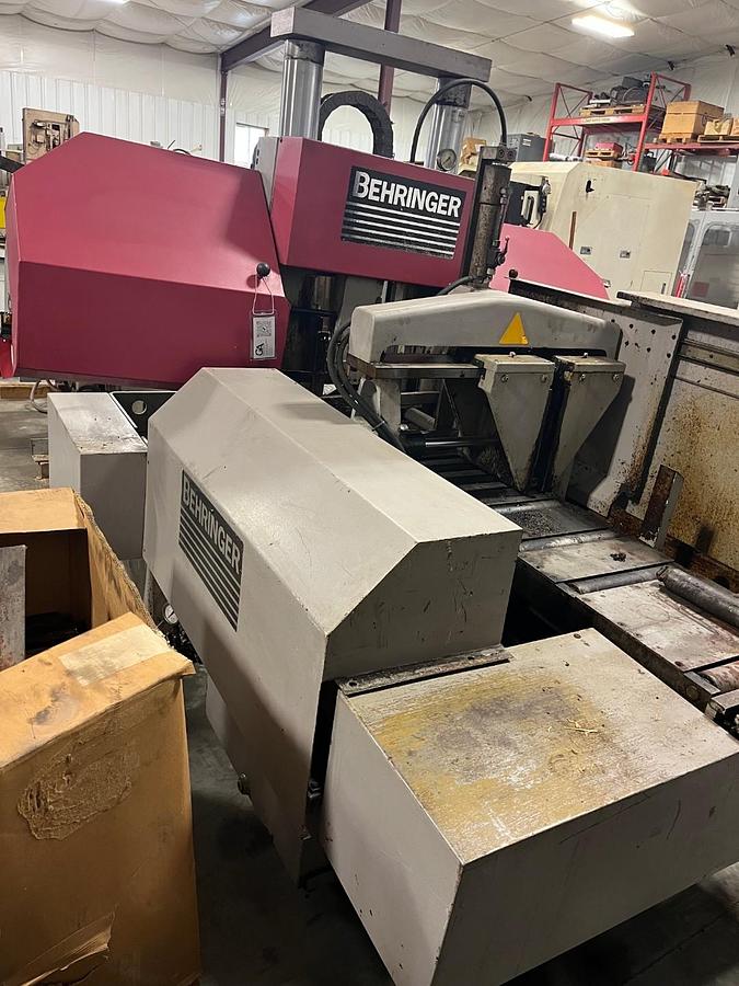 Used 1997 Behringer Automatic Horizontal Bandsaw HBP-303A