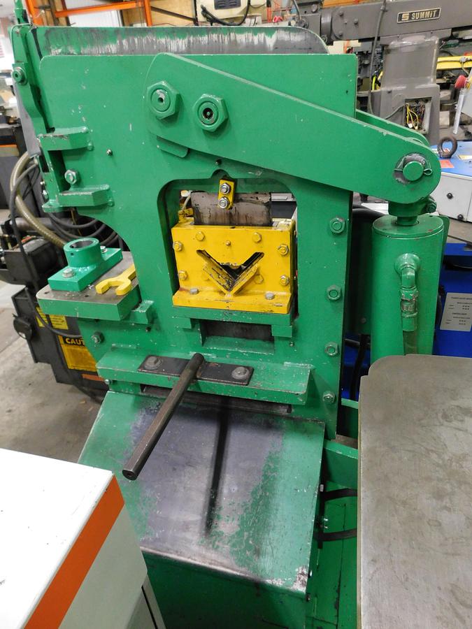 Used Unihydro 42 Ton Hydraulic Ironworker 42-14 SLS