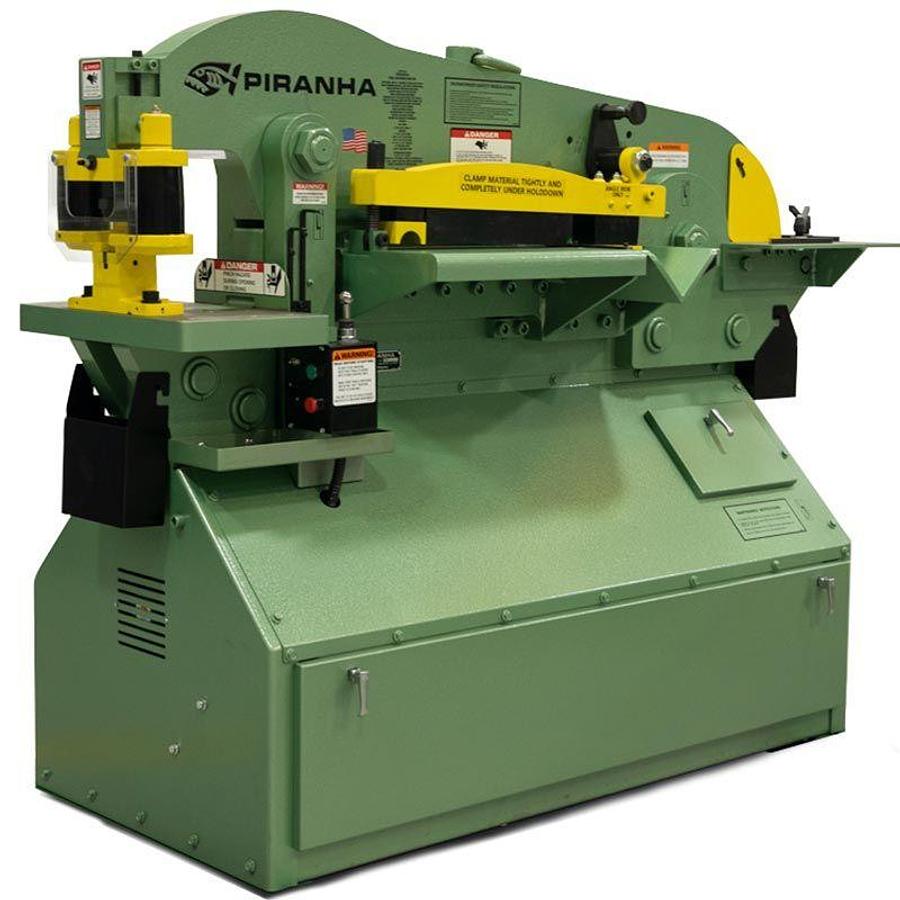 Piranha P-90 90 Ton Hydraulic Ironworker P-90