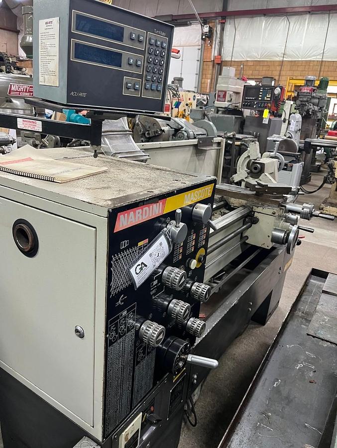 Used Nardini 1440 Toolroom Lathe Mascote MS1440