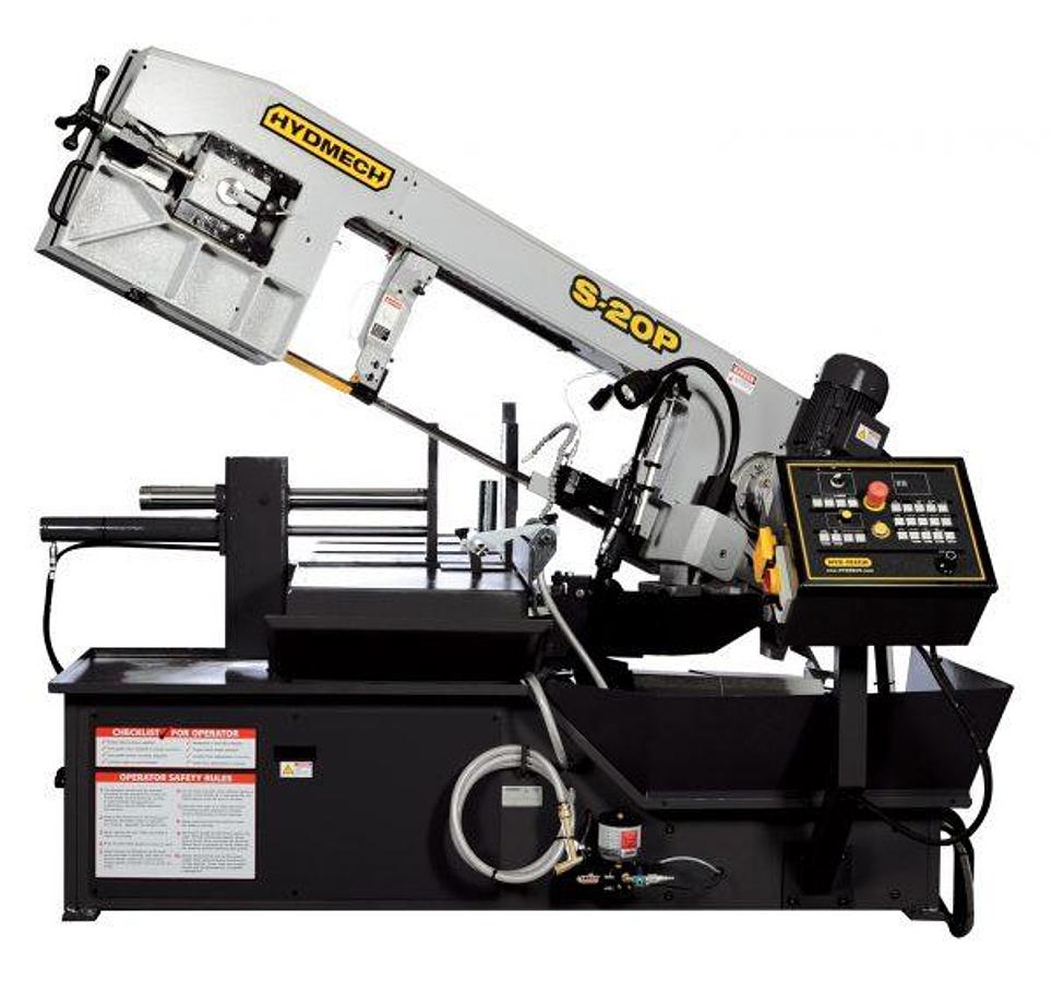 Hyd-Mech S-20P Semi-Automatic Scissor Horizontal Pivot Bandsaw S-20P
