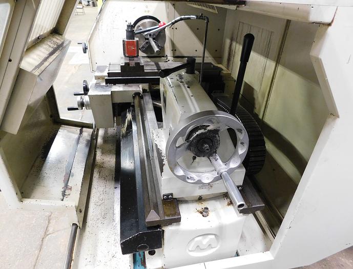 Used TRAK 18" x 40" 2 Axis Combination Manual/CNC Lathe TRL 1840 CSS