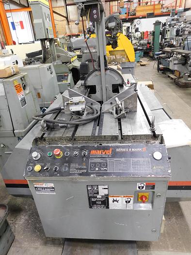 Used 2012 Marvel Vertical High Column Tilt Frame Saw 8 Mark III