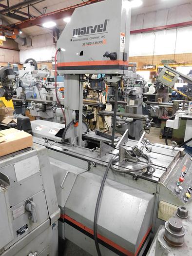 Used 2012 Marvel Vertical High Column Tilt Frame Saw 8 Mark III