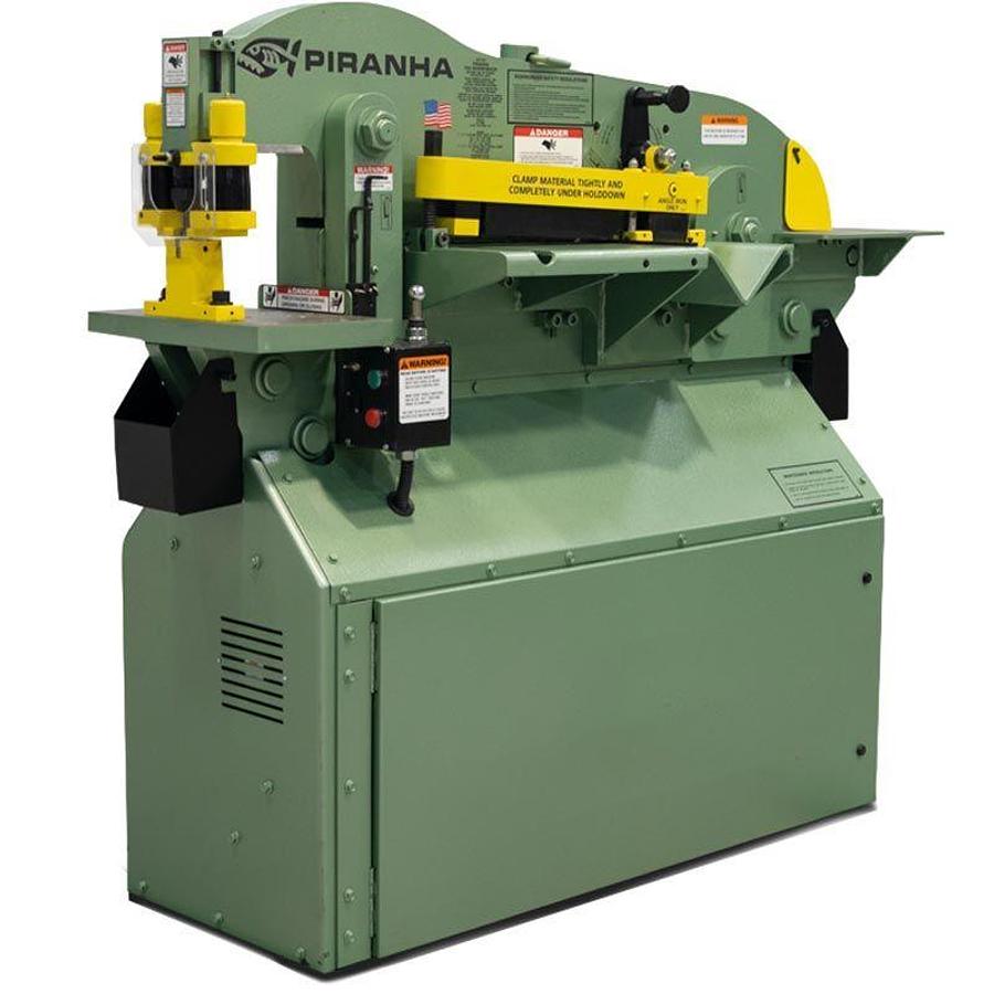 Piranha P65 65 Ton Hydraulic Ironworker P-65