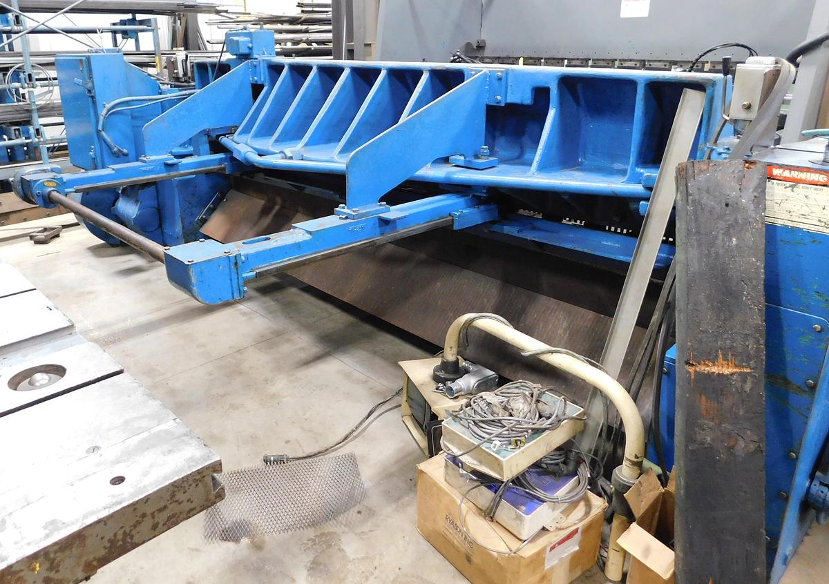 Used Wysong 10' x 1/4 Mechanical Shear 1025