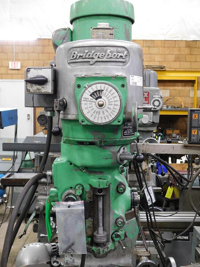 Used Bridgeport Vertical Milling Machine