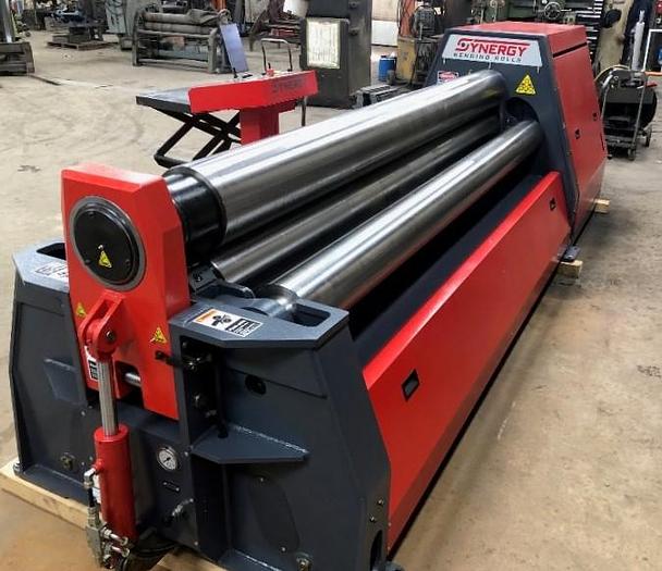 Used 2021 Synergy Hydraulic 4 Roll Plate Bending Roll AH4-8/08