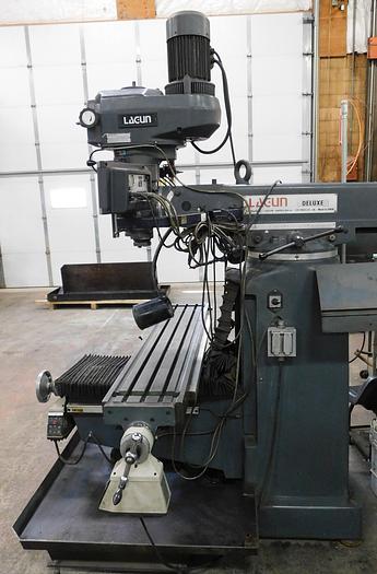 Used 2000 Lagun 4 HP Vertical Milling Machine Deluxe 3L