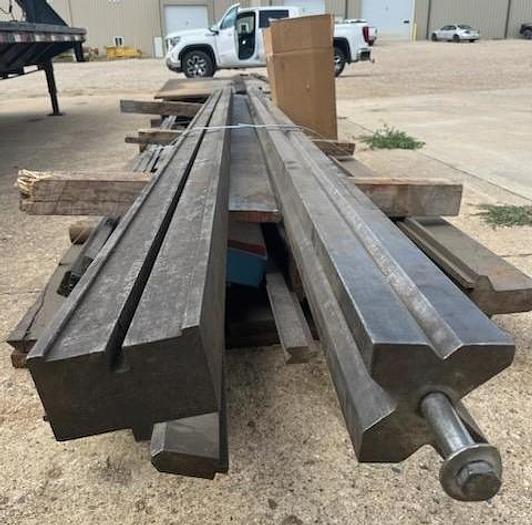 Used De Laurice 14' x 300 Ton Hydraulic Press Brake 300-14