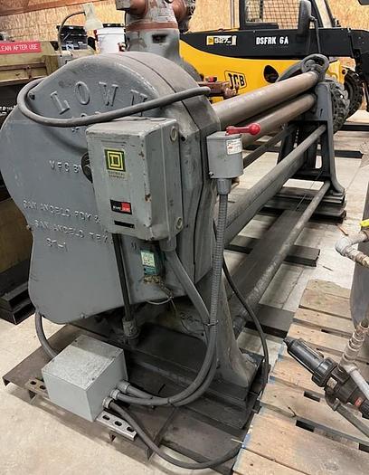 Used Lown 6' x 14ga Initial Pinch Plate Roll B