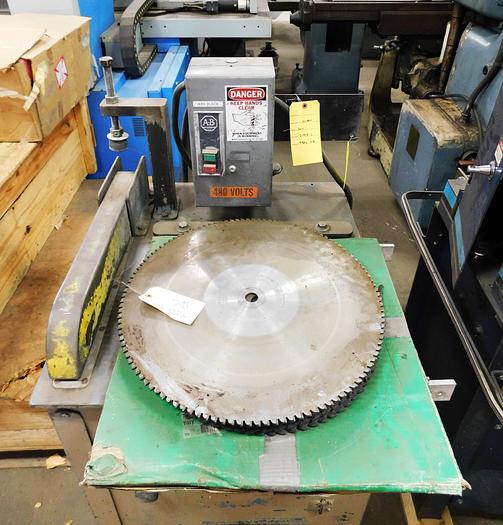 Used Grutter Upcutting Aluminum Saw 1604