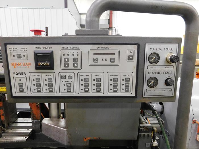 Used Hemsaw 12" x 12" Horizontal Automatic Bandsaw H90A-4