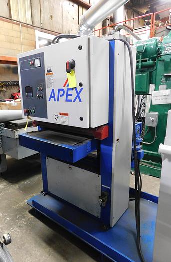 Used 2018 Apex 24" Wide Belt Sander w/Dust Collector Sander: 1025M-D Dust Collector: PWDL-5