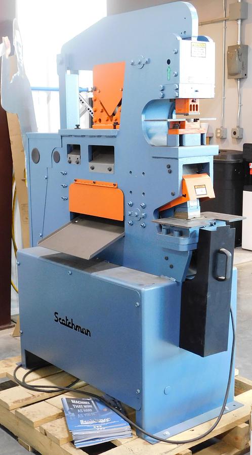 Demo Scotchman 50 Ton Hydraulic Ironworker 50514EC