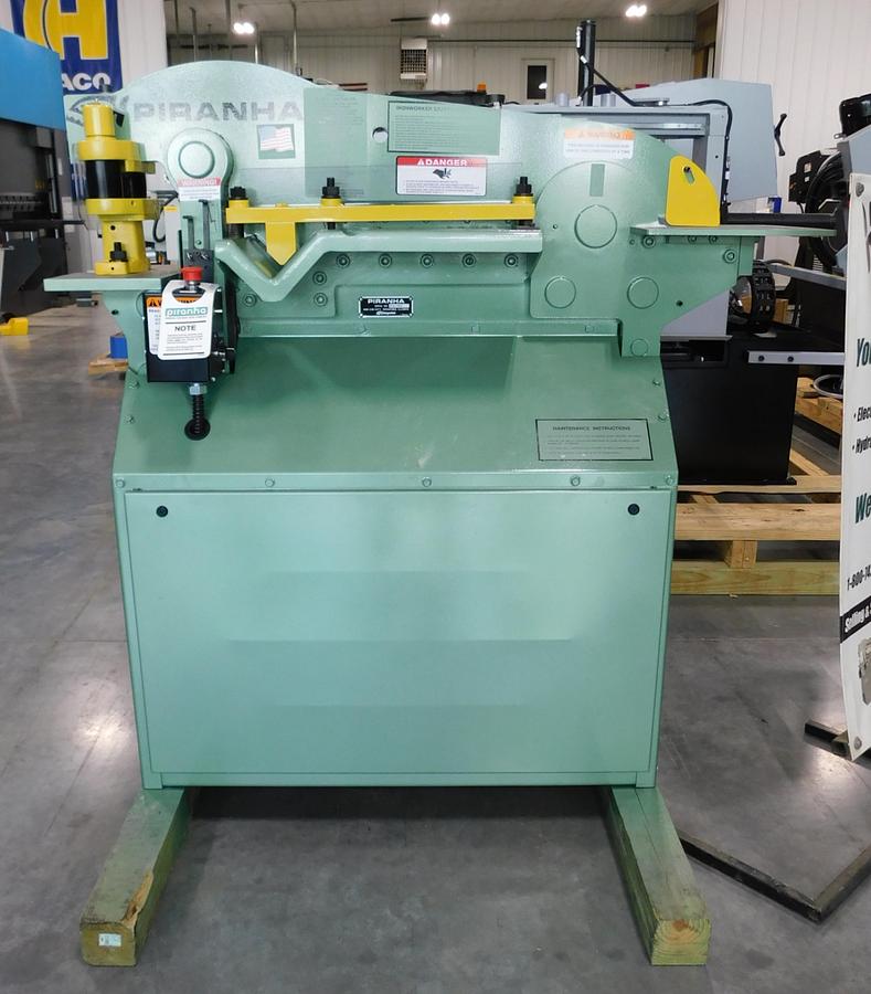 Piranha P50 50 Ton Hydraulic Ironworker P50