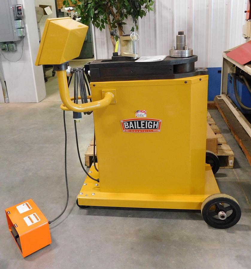 Used Baileigh Industrial 2" Schedule 40 Tubing Bender ROB-250