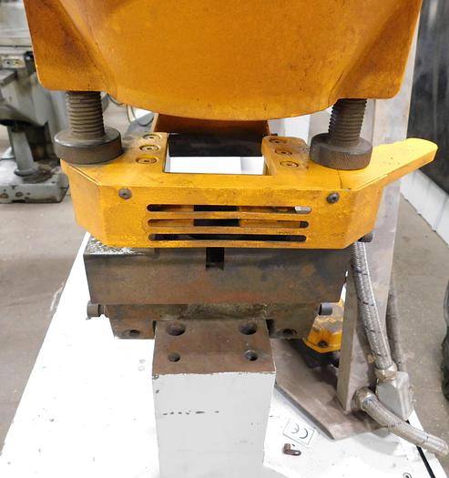 Used 2011 Ermaksan 121 Ton Hydraulic Ironworker EKM 110-180 (metric tons) US Model: 121-198