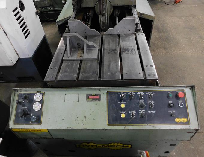 Used Hyd-Mech V18 Semi-Automatic Vertical Bandsaw V18