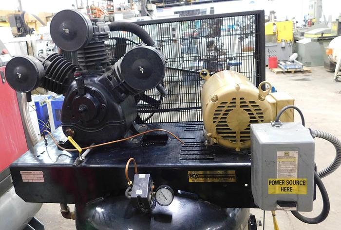 Used American Industrial 10 HP Vertical Air Compressor GUK1013 120V