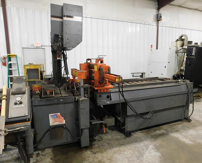 Used Hem Saw 18" x 24" Vertical CNC Bandsaw VT-120-HA