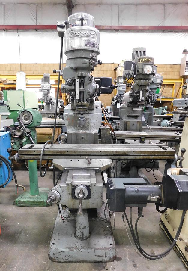 Used Bridgeport J Vertical Milling Machine