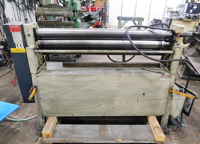 Used 2008 Baileigh Industrial 48" x 13ga Plate Roll PR413 HR