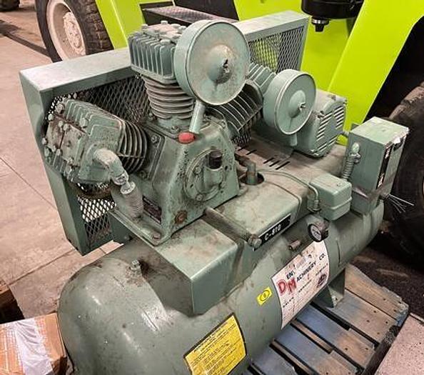 Used 1986 Curtis Toledo 5 HP Air Compressor E5