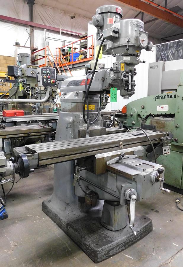 Used 1978 Bridgeport Series II Vertical Milling Machine **Special** Series II